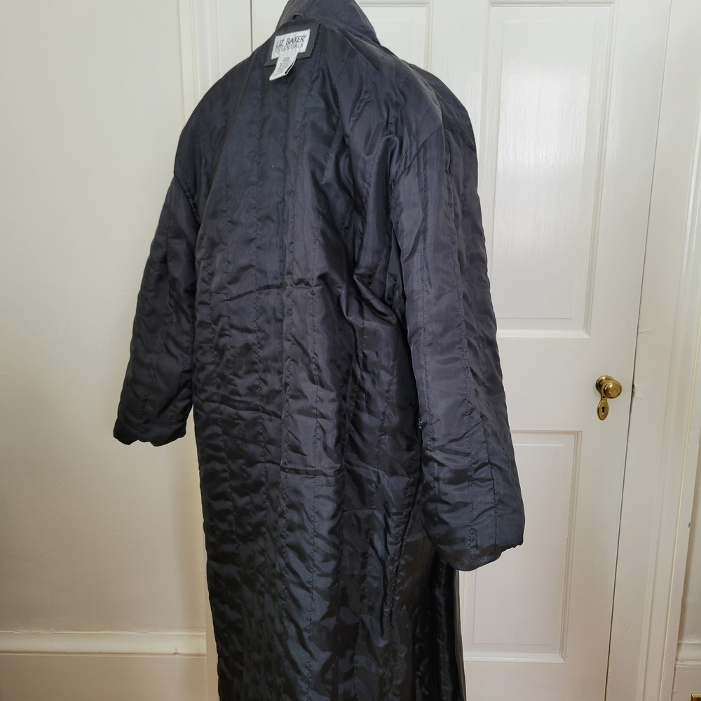 Liz Baker Leather Trench Coat - Picture 7 of 13